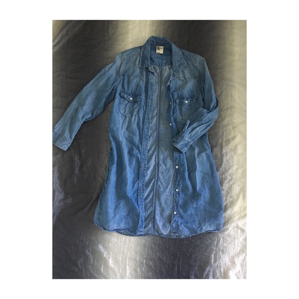 Denim cardigan/coverup